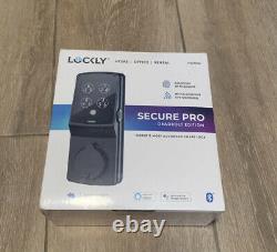 Lockly Secure Pro Bluetooth Fingerprint WiFi Keyless Entry Smart Door Lock