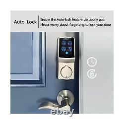 Lockly Secure Pro Deadbolt, Wi-Fi Smart Lock, Keyless Entry Door Lock, Smart