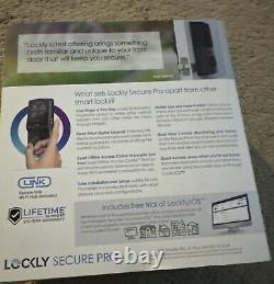 Lockly Secure Pro Smart Lock Wi-Fi Retrofit Deadbolt (PGD728WVB)