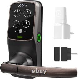 Lockly Secure Pro Wi-Fi Smart Lock, Keyless Entry Door Lock, Venetian Bronze