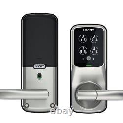 Lockly Secure Pro WiFi Smart Lock Keyless Door Lock sliver