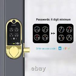 Lockly Vision Smart Lock, Camera Video Two-Way Audio 6-in-1 Keyless Door Lock