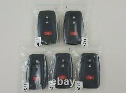 Lot Of 5 Original Toyota Prius 2021 Oem Fob Smart Key Less Entry Remote 3-button