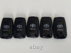 Lot Of 5 Toyota Prius Smart Keyless 3 Buttons Remotes Hyq14fbc Factory Oem