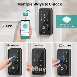 MOUSETRO Smart Lock, Touchscreen Smart Door Lock, Keyless Entry Door Lock