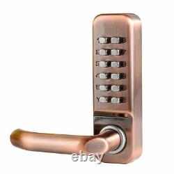 Mechanical Smart Digital Door Lock Home Keypad Keyless Password Waterproof