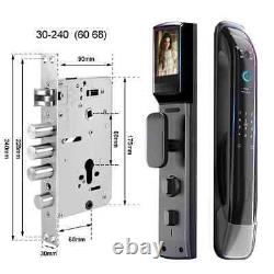 Mobile Phone Unlock Keyless With Fingerprint Electric Smart Door Lock For Home