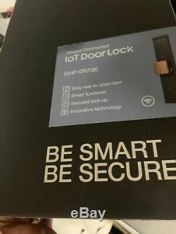 NEW SAMSUNG SHP-DR708AU Premium Digital Fingerprint WiFi IoT Smart Door Lock
