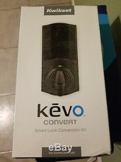 NEW SEALED Kwikset Kevo Convert Smart Door Lock Conversion Kit Bluetooth Keyless