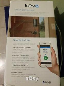NEW SEALED Kwikset Kevo Convert Smart Door Lock Conversion Kit Bluetooth Keyless