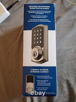 NEW Weiser smart code 10 touch screen deadbolt keyless door lock