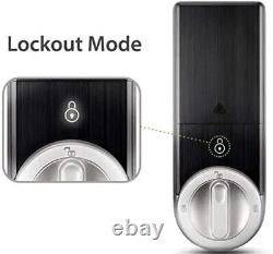 NGTeco Smart Digital Keyless Door Lock Fingerprint APP Deadbolt Entry Door Locks