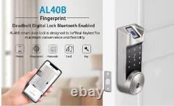 NGTeco Smart Door Lock 5-in-1 keyless Fingerprint Entry Door Lock