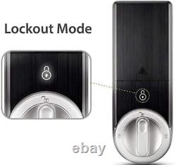 NGTeco Smart Door Lock 5-in-1 keyless Fingerprint Entry Door Lock