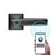 Novpeak Biometric Fingerprint Smart Door Lock Bluetooth Keyless Remote Handle
