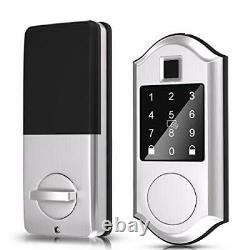 Narpult Fingerprint Smart Lock Keyless Entry Door Lock Electronic Deadbolt Do