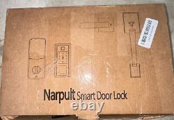 Narpult Smart Door Lock Keyless Entry, Smart Deadbolt, BT, Touchscreen