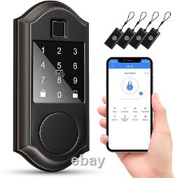 Narpult Smart Lock, Electronic Smart Deadbolt, Keyless Entry Door Door Lock with