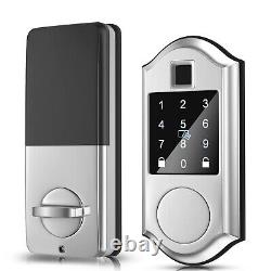 Narpult Smart Lock, Fingerprint Door Lock, Keyless Entry Door Lock for Front