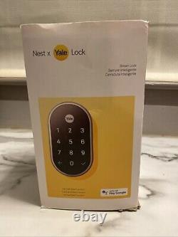 Nest Yale RB-YRD540-WV-619 Keyless Entry Smart Lock Satin Nickel