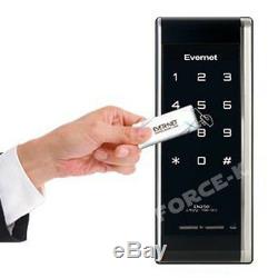 New Hook System EVERNET EN250H Smart Keyless Lock Digital Doorlock Passcode+RFID