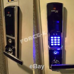 New Keyless Lock MS201B Digital Smart Doorlock Passcode+3 RFID+2 Mechanical Key