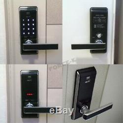 New Keyless Lock NUON I-500 Smart Digital Doorlock Mortise Passcode+4 RFID 2Way