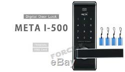 New Keyless Lock NUON I-500 Smart Digital Doorlock Mortise Passcode+4 RFID 2Way