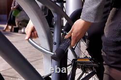 New Lattis Ellipse Keyless Smart Bike Lock Solar Powered with Theft Detection Blue