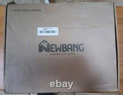 NewBang 2Pack Matte Black Front Door Smart Keyless Lock System & Keys $170 MSRP