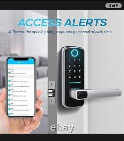 OLUMAT Smart Lock Keyless Entry Door Lock Fingerprint Lock NEW OPEN BOX