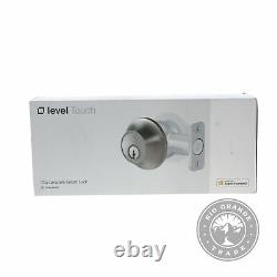 OPEN BOX Level C-L12U Touch Edition Keyless Entry Smart Lock in Satin Nickel