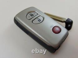 Oem Toyota Venza Prius 4runner 09-19 Smart Key Less Entry Remote Blank Uncut Fob