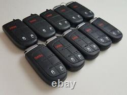 Original Lot Of 10 Dodge 11-20 Oem Smart Key Less Entry Remote Fob Suv 3-button