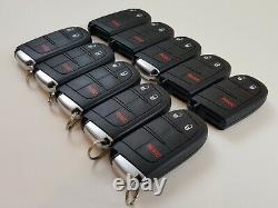 Original Lot Of 10 Dodge 11-20 Oem Smart Key Less Entry Remote Fob Suv Bulk USA