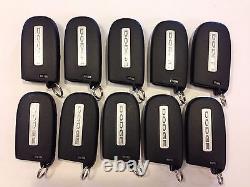 Original Lot Of 10 European Dodge 11-18 Oem Smart Key Less Entry Remote Fob Bulk