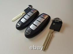 Original Lot Of 2 Nissan Murano 09-14 Oem Smart Key Less Entry Remote Fob Uncut