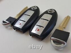 Original Lot Of 2 Nissan Murano 370z 09-20 Oem Smart Key Less Entry Remote Fob