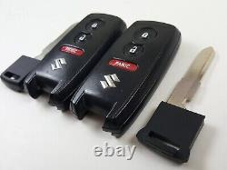 Original Lot Of 2 Suzuki Sx-4 Grand Vitara Oem Smart Key Less Entry Remote Fob