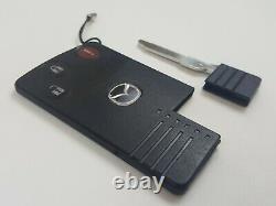 Original Mazda 07-11 Oem Fob Smart Key Less Remote Entry Blank Uncut Insert USA
