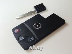 Original Mazda 07-11 Oem Smart Key Less Entry Remote Uncut Blank Insert USA Fob