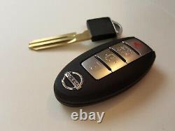 Original Nissan Leaf 13-17 Oem Smart Key Less Entry Remote Uncut Insert Plug-in