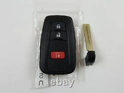 Original Toyota C-hr 18-20 Chr Smart Key Less Entry Remote Blank Uncut Insert Us