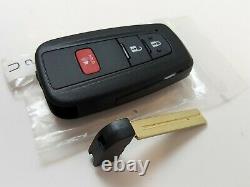 Original Toyota C-hr 18-20 Chr Smart Key Less Entry Remote Blank Uncut Insert Us