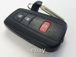 Original Toyota C-hr 18-20 Oem Smart Key Less Entry Remote Blank Uncut Insert Us