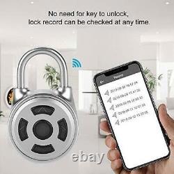 Padlock Bluetooth Lock Smart Security Door Phone Ios Android APP Unlock Keyless