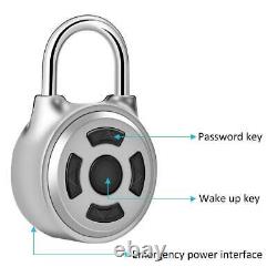 Padlock Bluetooth Lock Smart Security Door Phone Ios Android APP Unlock Keyless