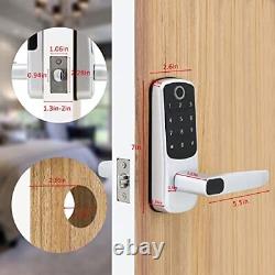 Patioer Smart Lock Fingerprint Door Lock 5-in-1 Keyless Entry Door Lock Digit