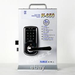 Ramax Digital Smart Doorlock N-650L Keyless Lock Passcode+RFID+Mechanical Key