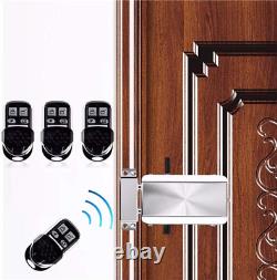 Remote Control Door Lock, Smart Wireless Anti-Theft Lock, Keyless Entry Lock, In